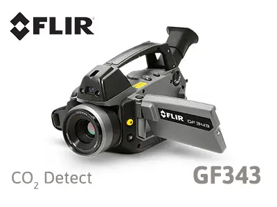 FLIR GF343 光学气体成像 	