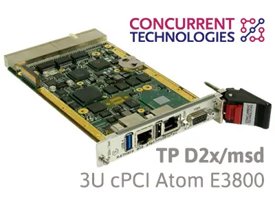 CCT TP D2x 3U cPCI